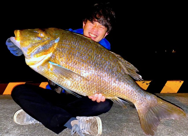 2021.10.3~6 伊豆大島-神津島はしご釣行 ハマフエフキMAX82cm、他